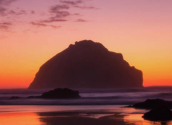 Landscape Photograph - Face Rock by DeAnna Lord