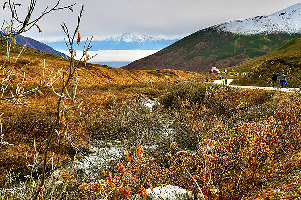 Landscape Wall Art featuring the photograph Fall Clouds In The Valley by Harry Banks