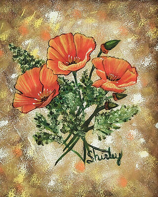 Winter Wall Art featuring the painting The Colors Of Fall by Shirley Dutchkowski