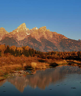 Reflection Wall Art featuring the photograph Fall Morning At Schwabachers Landing by Dan Sproul