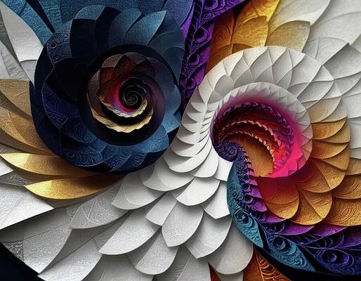 Vibrant Digital Art - Fanfare by Eris And AI