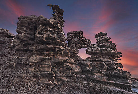 Canyon Photograph - Fantasy Canyon Sunset Eye 2, Utah by Abbie Warnock