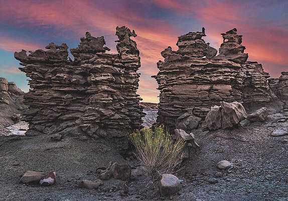Canyon Photograph - Fantasy Canyon Sunset Rock, Utah by Abbie Warnock