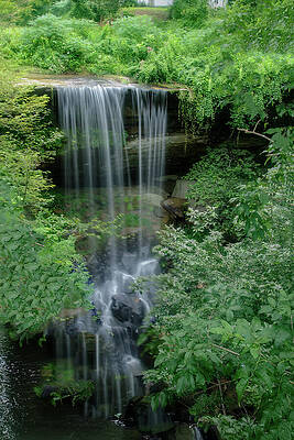 Wall Art featuring the photograph Farmers Field Waterfall In Kentucky by Flees Photos