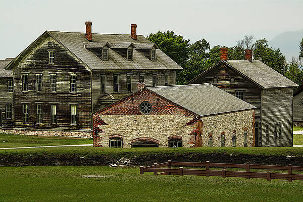 Michigan Photograph - Fayette Ghost Town by Vi Ray