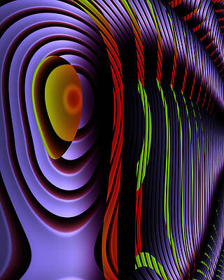 Modern Wall Art featuring the digital art Fear Of Change by Vic Eberly