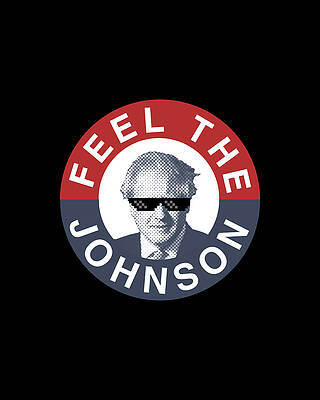 Uk Wall Art featuring the digital art Feel The Boris Johnson - Conservative Party by Flippin Sweet Gear