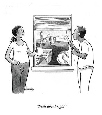 Clock Drawing - Feels About Right by Benjamin Schwartz