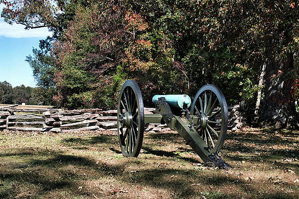 Confederate Wall Art featuring the photograph Fenced Line Of Battle by American Landscapes