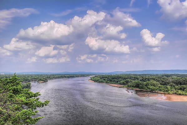 Wisconsin Wall Art featuring the photograph Ferry Bluff North In Summer By Dale Kauzlaric by Dale Kauzlaric