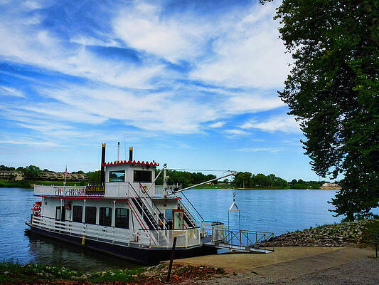 Ohio Wall Art featuring the photograph Ferry To Blennerhassett Island by Jonny D