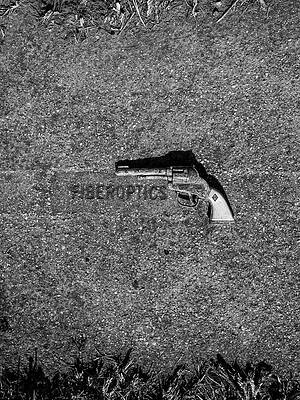 Wall Art featuring the photograph Fiber-Optic Pistol by Jeremy Butler