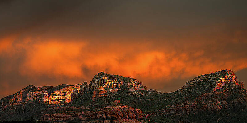 Fiery Sunset  by Jon Snyder