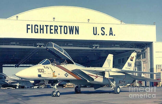 Wall Art featuring the photograph Fightertown U. S. A. by Antonios Valamontes