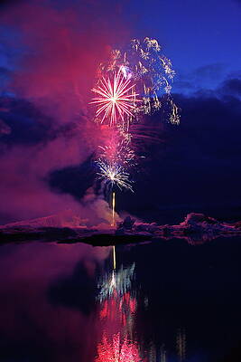 Fire and ice #1 by Christopher Mathews