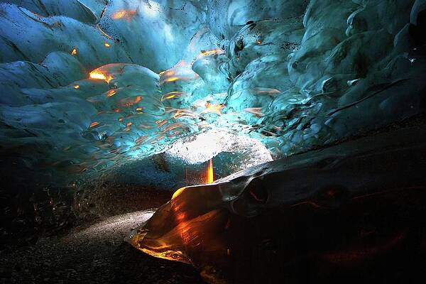 Fire in ice #2 by Christopher Mathews