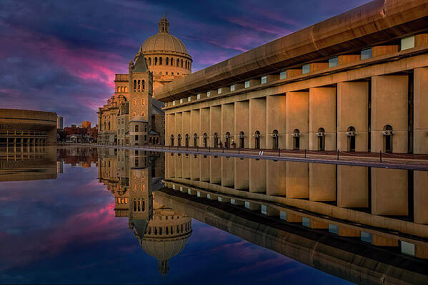 Wall Art featuring the photograph First Church Of Christ Scientist by Susan Candelario