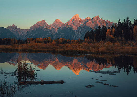 Wall Art featuring the photograph First Light Schwabachers Landing by Dan Sproul