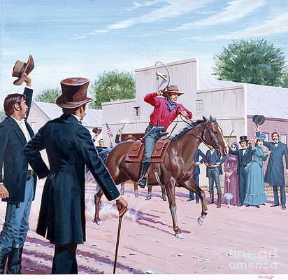 First Pony Express Print