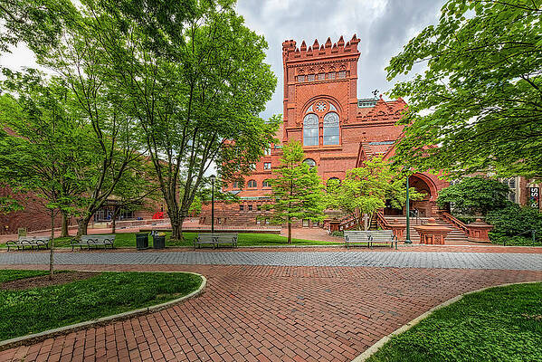 Pennsylvania Photograph - Fisher Fine Arts Library by Susan Candelario