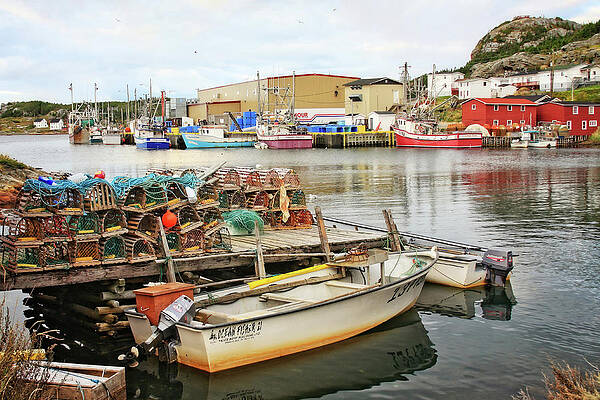 Wall Art featuring the photograph Fishing Tools In Atlantic Canada by Tatiana Travelways