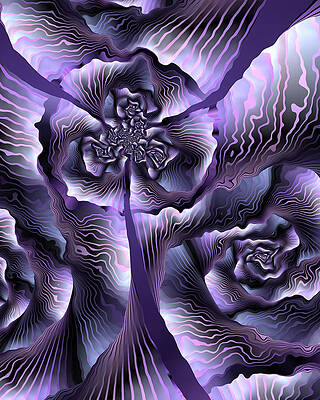 Modern Wall Art featuring the digital art Flora by Vic Eberly