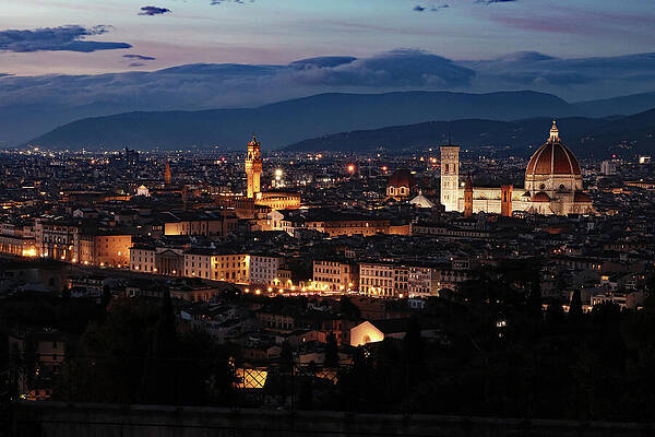 Florence at Night by Rick Perkins