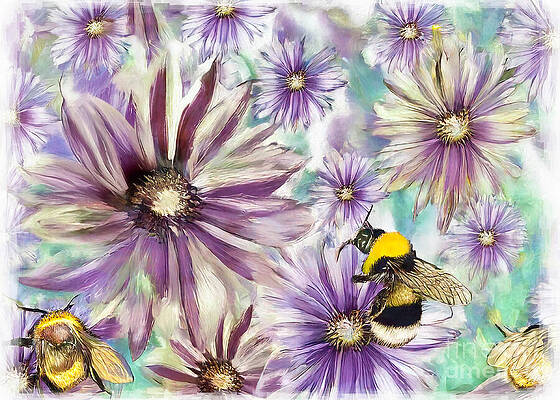 Summer Photograph - Flower Fete by Macro Abundance