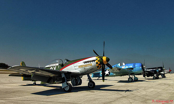 Wall Art featuring the photograph Flying Aces Fredericksburg, Texas by Rene Vasquez