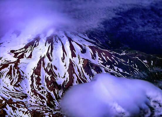 Photograph - Flying Over The Aleutian Islands Alaska by Tommy Farnsworth