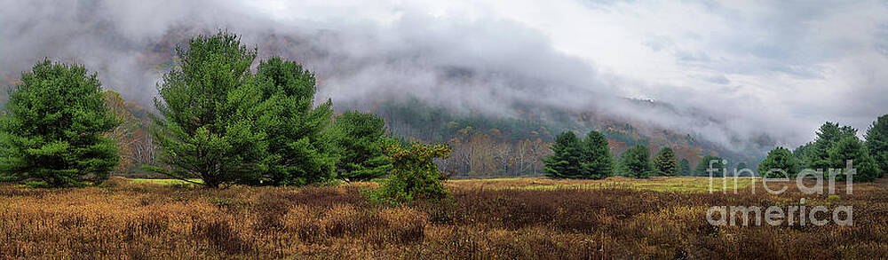 Wall Art featuring the photograph Fog Rolling Over The Hills by Rehna George