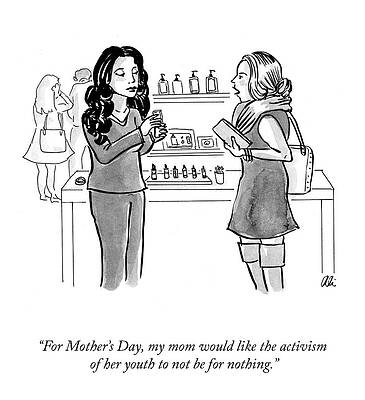 Youth Drawing - For Mother's Day by Ali Solomon