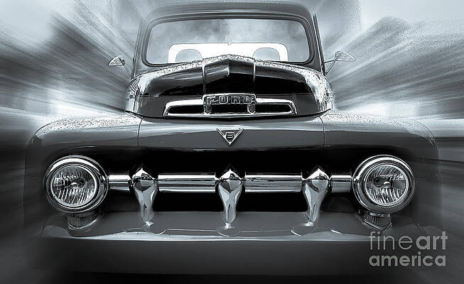 California Photograph - Ford  F-100 by Franchi Torres