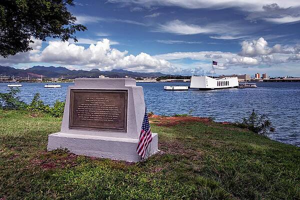 Wall Art featuring the photograph Ford Island by American Landscapes