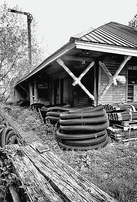 Wall Art featuring the photograph Forgotten Station by Steven Nelson
