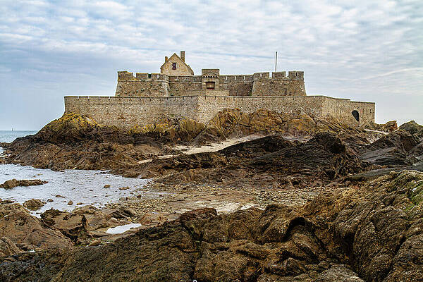 Historic Seaside Fortress Photograph
