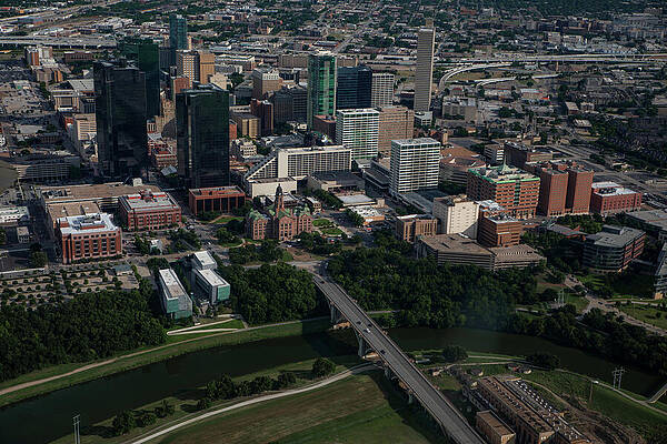 Wall Art featuring the photograph Fort Worth - Horizontal by KC Hulsman