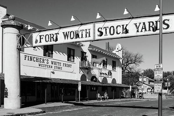 Wall Art featuring the photograph Fort Worth Stockyards by KC Hulsman