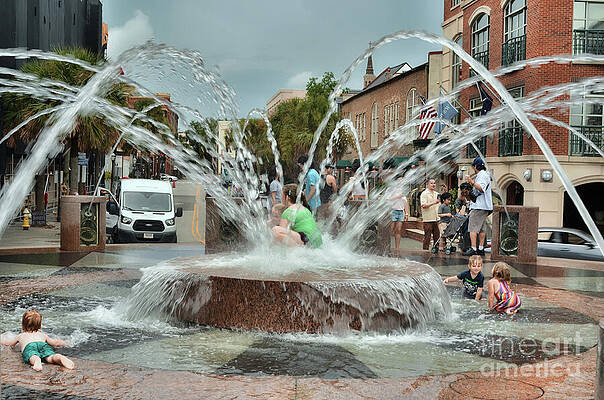 Water Wall Art featuring the photograph Fountain Of Youth by La Dolce Vita