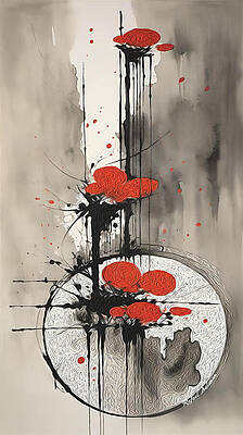 Modern Wall Art featuring the digital art Fractured Bloom by Rafael Salazar