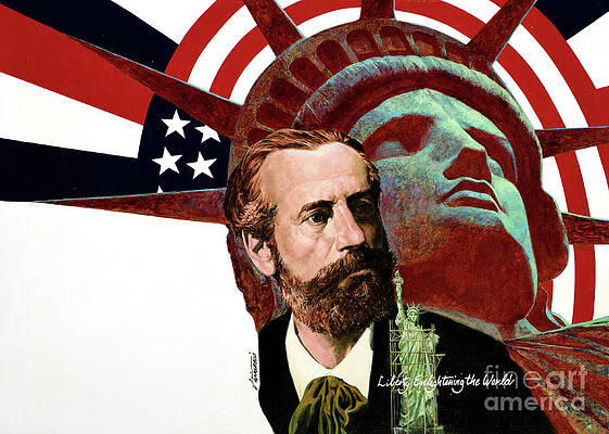 Frederic Auguste Bartholdi, Sculptor Of The Statue Of Liberty Print