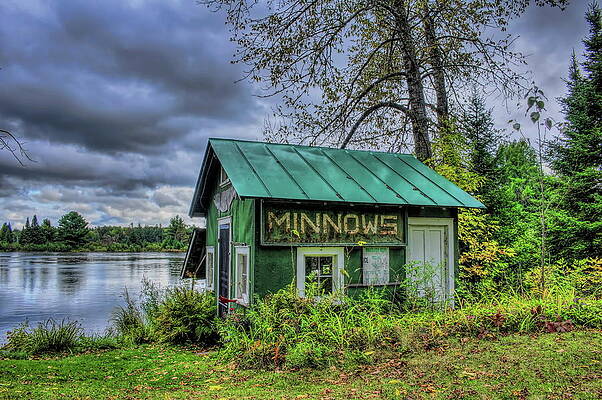 Wis Photograph - Fredrickson's Bait Shop On Star Lake by Dale Kauzlaric
