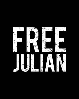 Free Wall Art featuring the digital art Free Julian by Flippin Sweet Gear