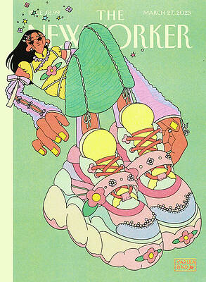 Nineties Retro Anime Fashion Wall Art