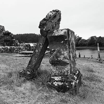 Wall Art featuring the photograph Friary Stones by Steven Nelson