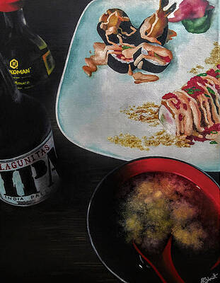 Friday Night Sushi by Ashley Koebrick Schmidt