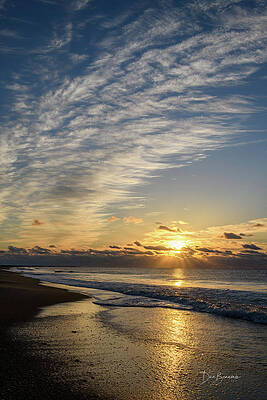 Abstract Photograph - Frisco Winter Dawn #9667 by Dan Beauvais