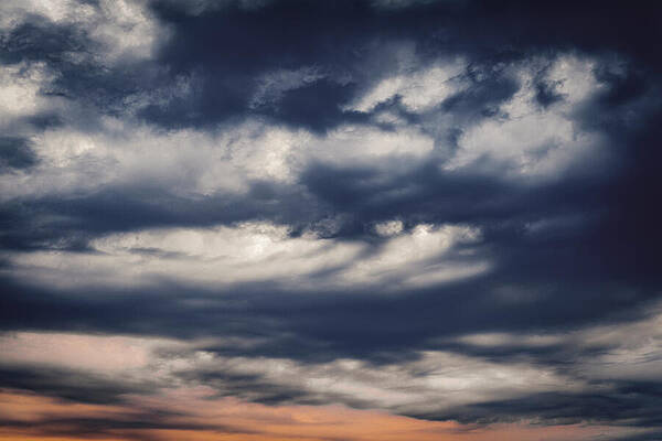 Sky Wall Art featuring the photograph Front At Twilight by Rich Kovach