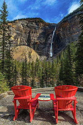 Waterfall Wall Art featuring the photograph Front-Row Seats by Tim Lyden