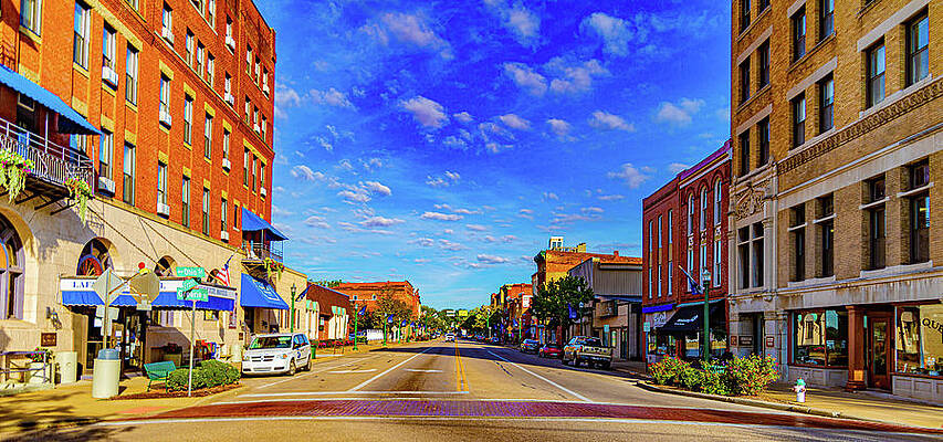 Ohio Wall Art featuring the photograph Front Street Marietta by Jonny D